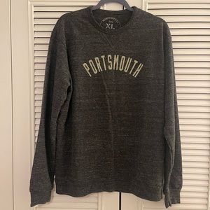 SAULT New England Portsmouth NH Grey Sweatshirt XL